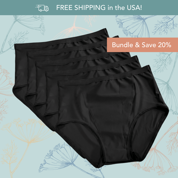 The High Waisted Brief | 5-Pack